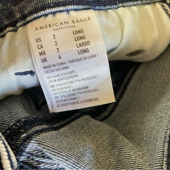 American Eagle Super Soft Denim Jean Mini Skirt Women’s Size 2 - Picture 7 of 7